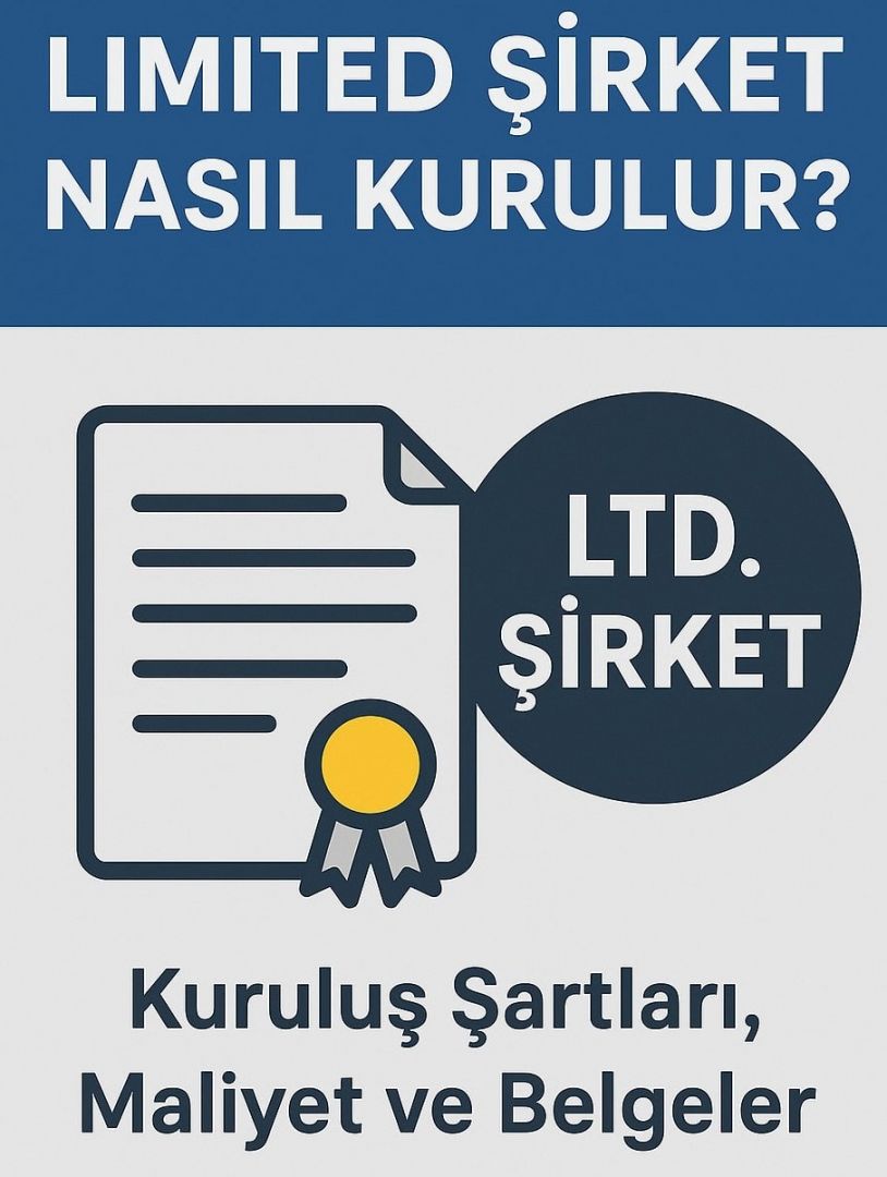 Limited Şirket Nasıl Kurulur? | Kuruluş Şartları, Maliyet ve Belgeler